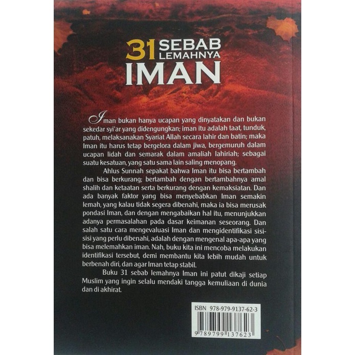 Buku 31 Sebab Lemahnya Iman - Darul Haq