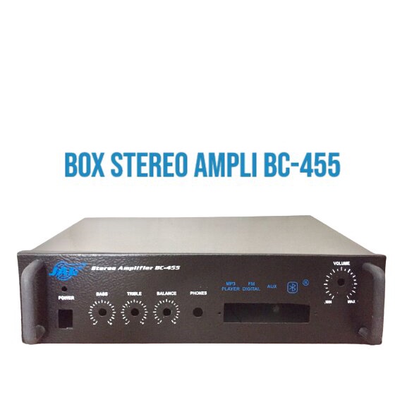 BOX STEREO AMPLIFIER USB BC-455 BOSTEC BOS AMPLI USB