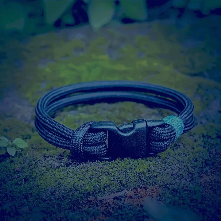 Gelang Hitam Pria Simple Murah Keren