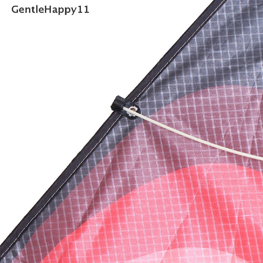 Gentlehappy Layangan delta Besar Untuk Anak Dan Dewasa single line easy to fly kite handle include