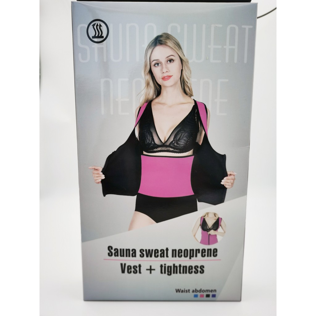 YN-111 rompi sauna pembakar lemak / korset pelangsing badan / korset pembentuk tubuh