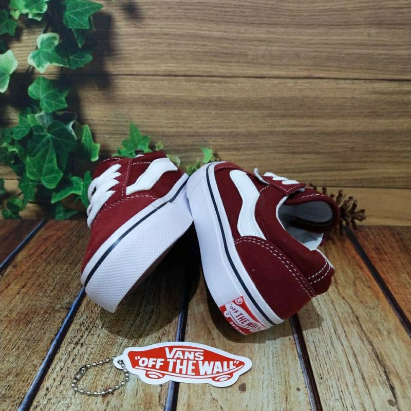 (PREMIUM QUALITY) SEPATU ANAK LAKI LAKI // SEPATU ANAK PEREMPUAN MODEL TALI // SEPATU SEKOLAH ANAK // SEPATU VANS OLD SKOOL ANAK