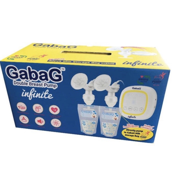 GABAG DOUBLE BREAST PUMP INFINITE / POMPA ASI