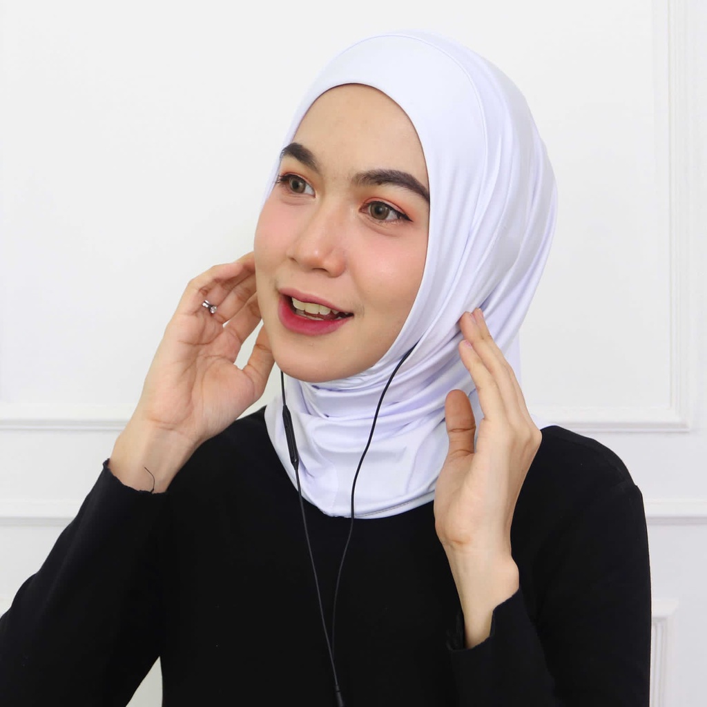 HITJAB - Hijab Sport Hijab Mask Untuk Masker Kacamata & Earphone-4