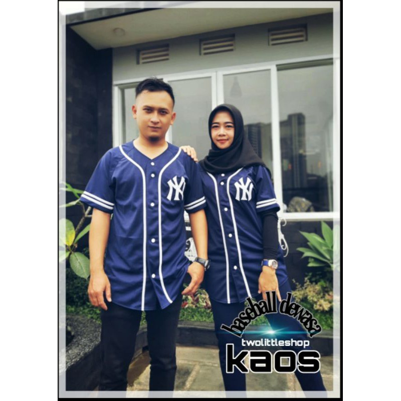 Kaos baseball dewasa dan anak