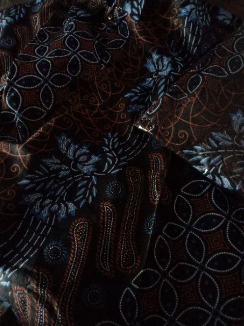 Maura Couple - Sania Ruffle Batik Couple Ori Ndoro Jowi Dnt