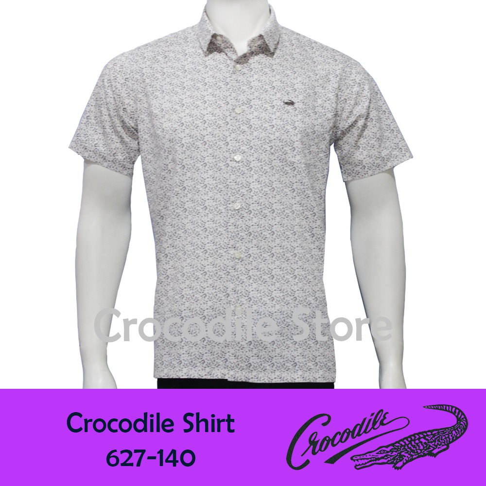 Kemeja Pria Slim Fit Lengan Pendek Crocodile 627-140