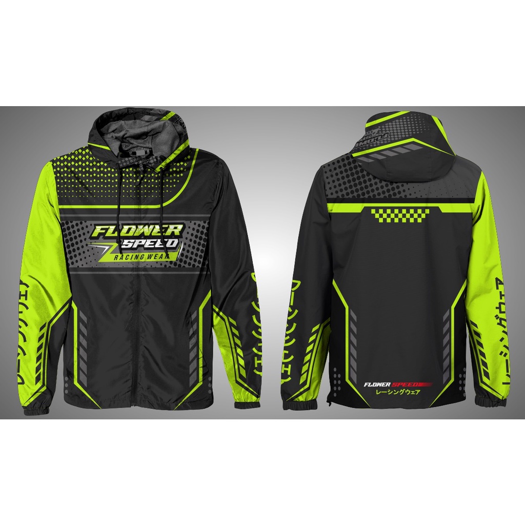 Jaket Racing Pria Flower Speed Original