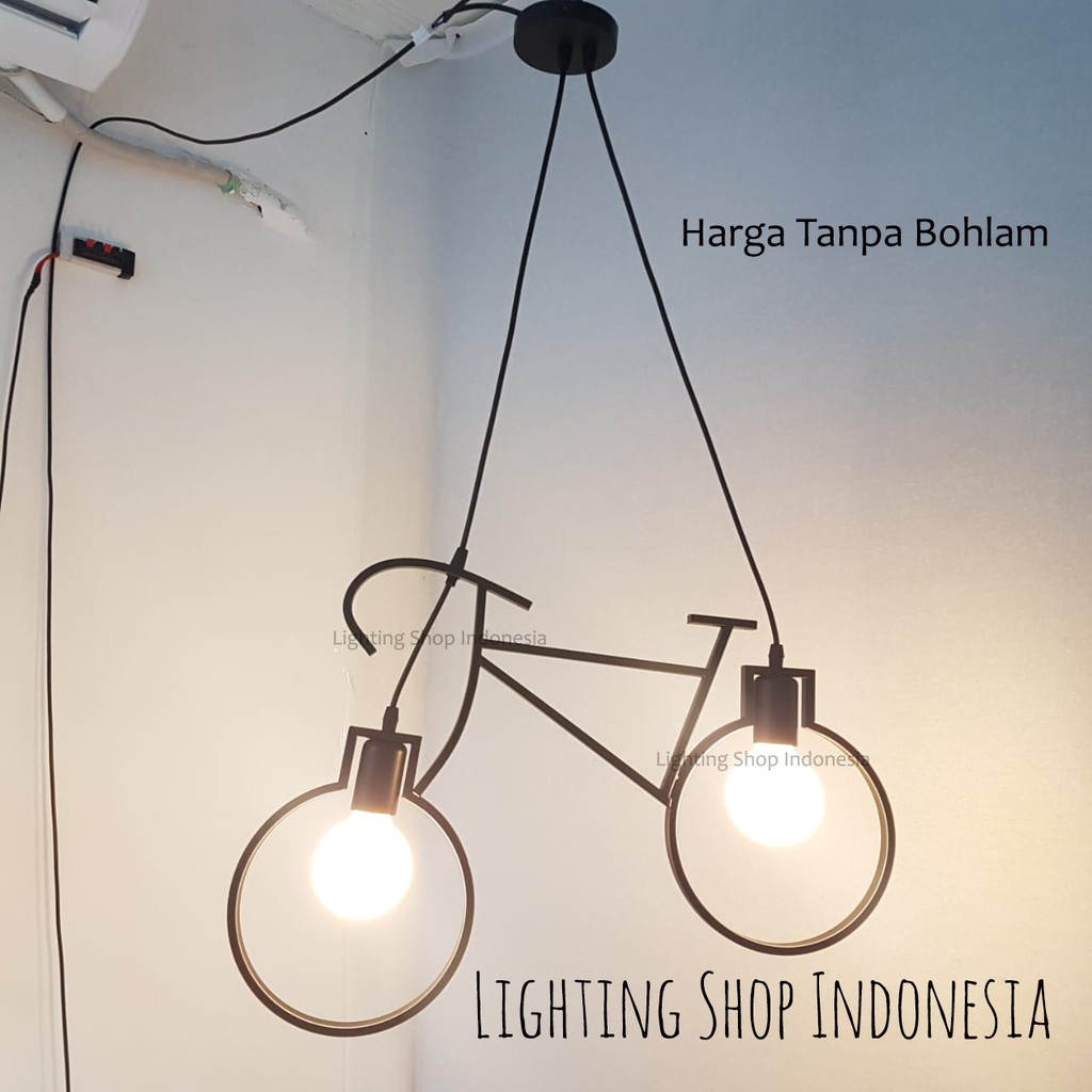 L753 lampu  gantung sepeda  dekorasi kamar hias  classic 