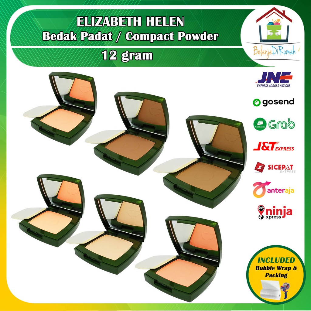 Bedak Padat Elizabeth Helen Compact Powder | Banyak Pilihan Varian