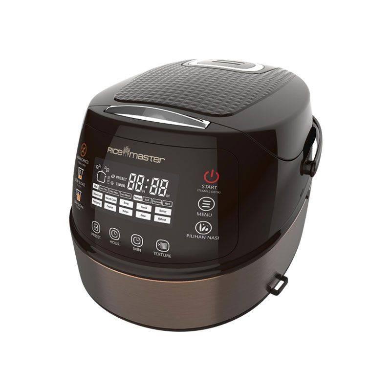Oshop - Rice Cooker Low Carbo Neozen Rice Master 13 Fungsi Hitam