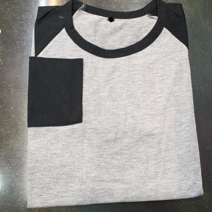 Grosir Kaos Raglan Polos Lengan Panjang Warna Netral s2c2 Segera Dapatkan