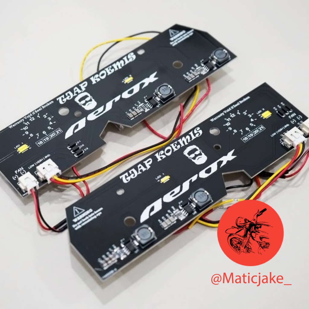UPGRADE HEADLAMP PCB LAMPU UTAMA 90 WATT YAMAHA AEROX 155
