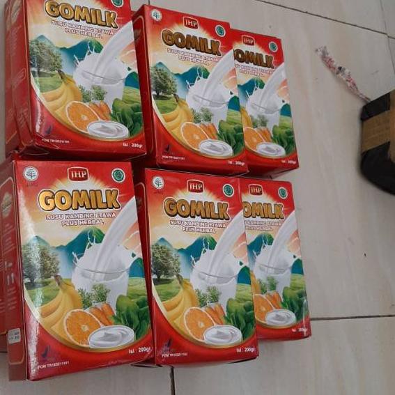 

(usv-655) Gomilk Susu Kambing Etawa plus Herbal 200 gram ,,