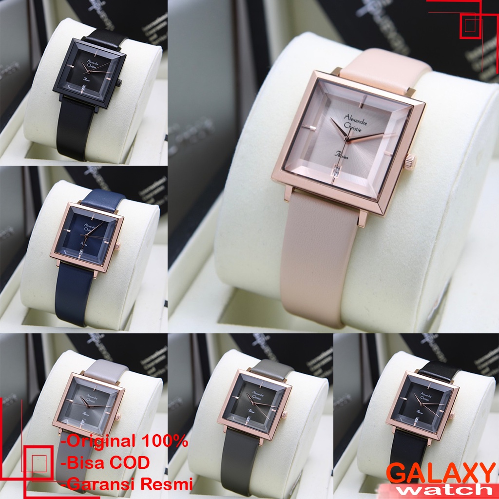 ALEXANDRE CHRISTIE WANITA ORIGINAL AC RUBBER ORIGINAL JAM TANGAN ALEXANDRE CHRISTIE WANITA ALEXANDRE