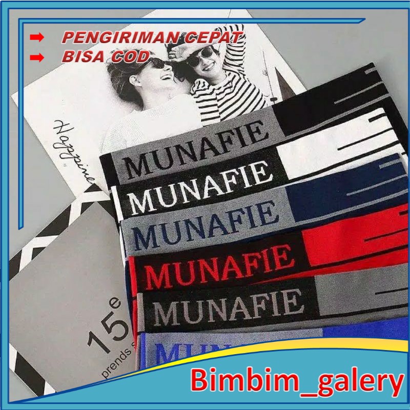 CELANA DALAM  PRIA CD BOXER MUNAFIE new stripes munafie boxer pria Bimg