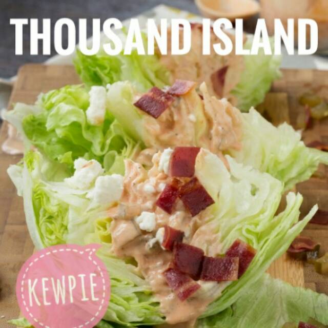 KEWPIE Salad Dressing Thousand Island 1 liter │ Saus Salad Buah Sayur