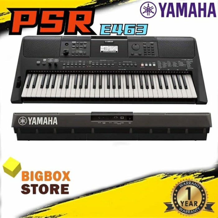 Yamaha Keyboard PSR-E463 PSR E463 PSR E 463