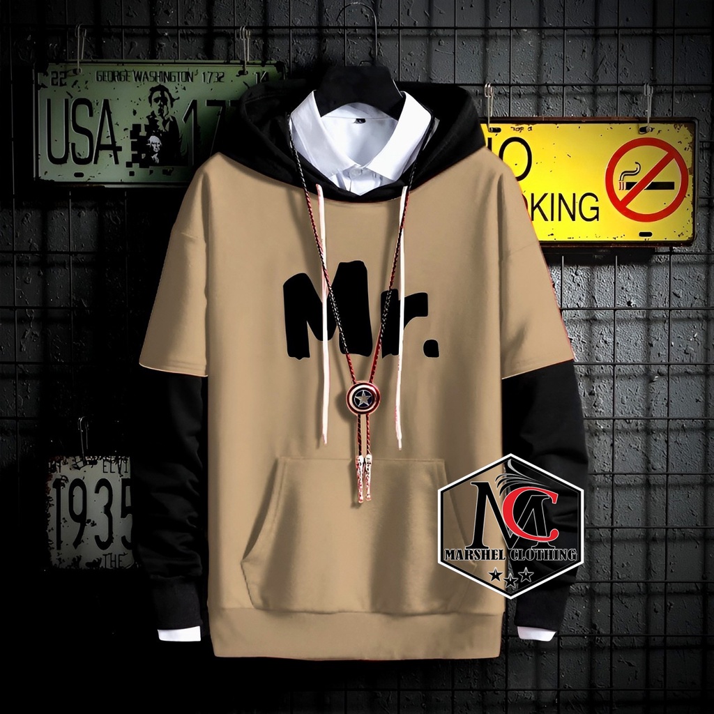 RCL - SWETER HOODE MR / JAKET HOODE MR MURAH / MR HOODIE JAKET SWEATER PRIA WANITA BAHAN FLEECE TEBAL