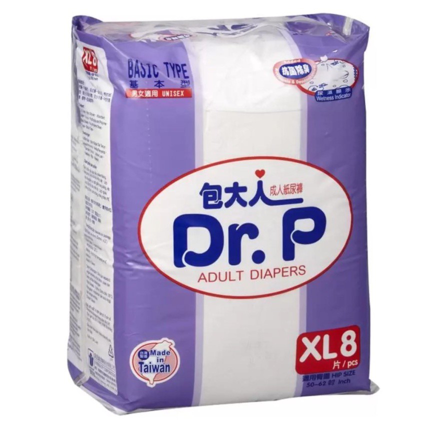 DR.P Adult Diapers XL8