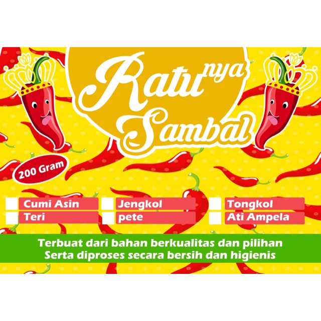 

Ratu nya sambal