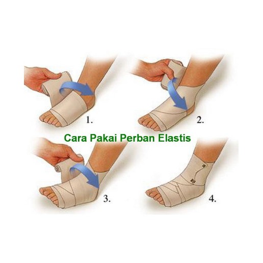 Elastic Bandage 6 Inch Perban Elastis 15cmx4.5m Perban Lutut Tangan