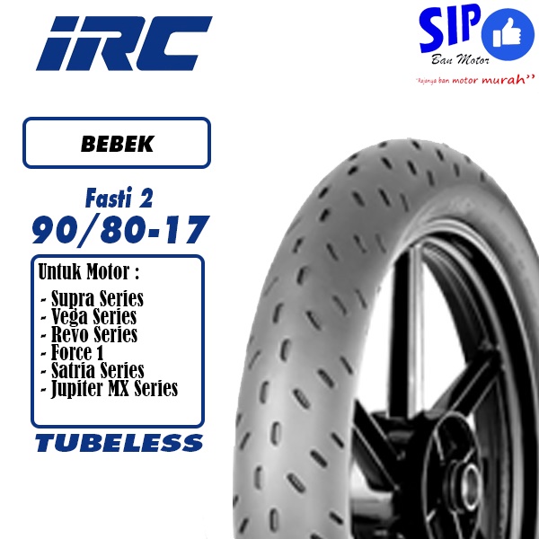 Ban racing ring 17 IRC Fasti 2 90 80 17 tubeless