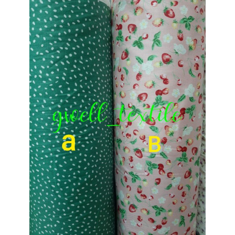 KAIN METERAN KATUN JEPANG ORIGINAL TOKAI SENKO