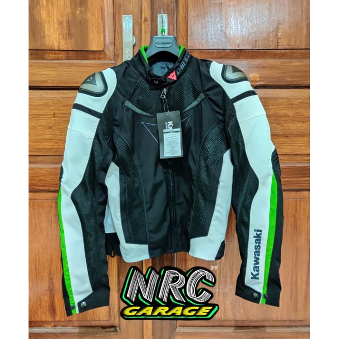DAINESE SUPER SPEED TEX JACKET KAWASAKI EDITION SIZE 48 2nd