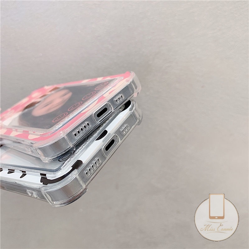 Oppo A96 A76 A55 A54 A15 A5S A12 A95 A9 A5 2020 A74 A3S A16 A12E A15S Reno 8 7 6 A36 A35 A7 A11K Transparant Milk Leopard Cute Card Holder Sillcon Lembut Belakang Phone Cover Case