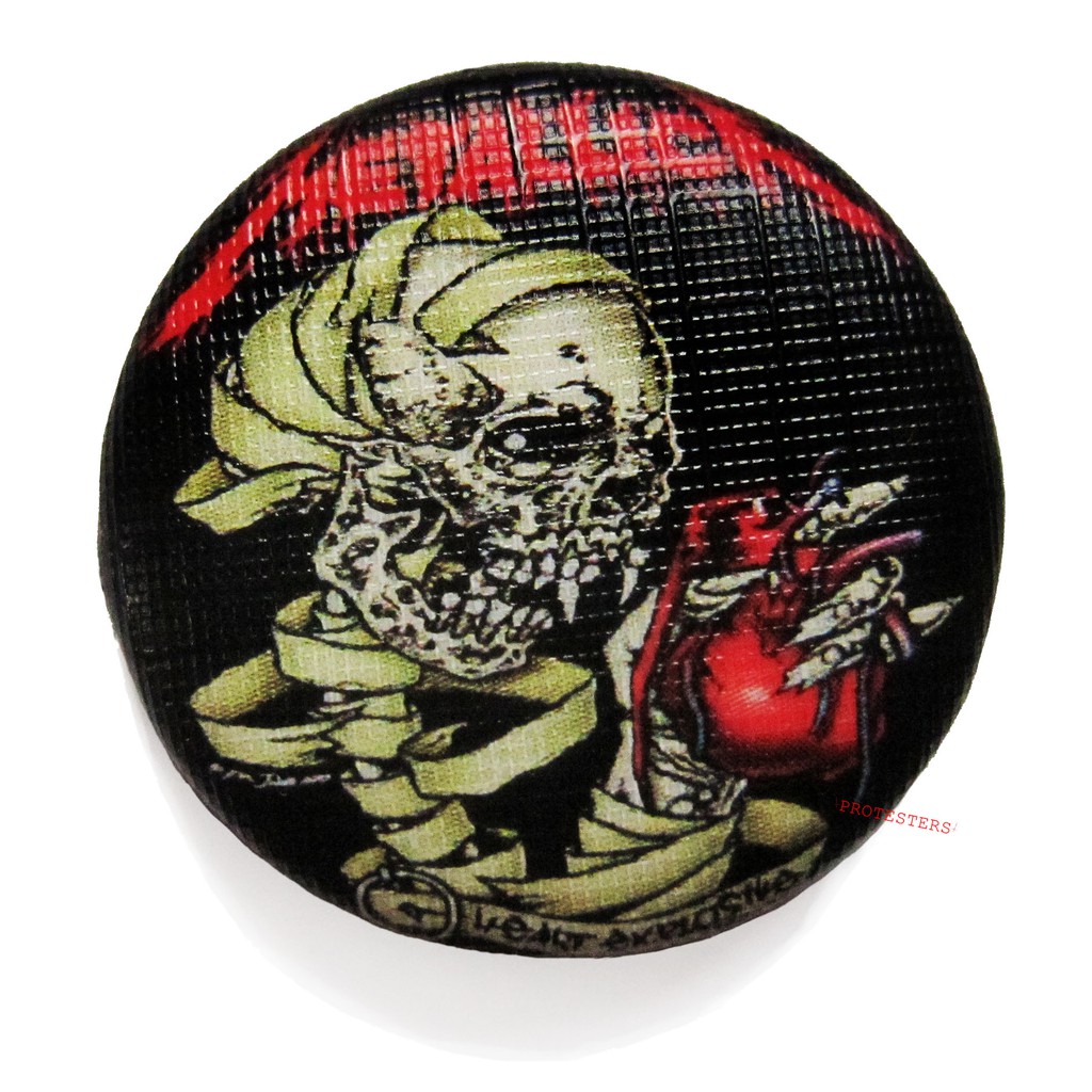 PIN BUTTON METAL METALLICA 2,5cm
