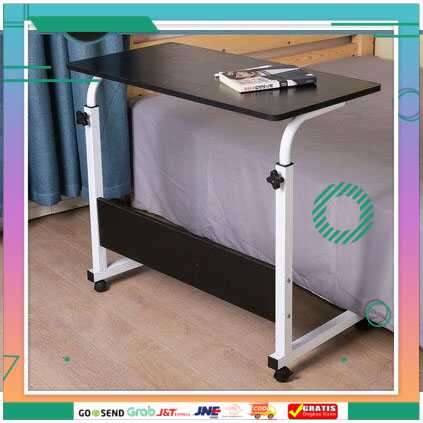 (BISA COD) FTIHSHP Meja Laptop Adjustable Portable Rotate Laptop Desk - ND02