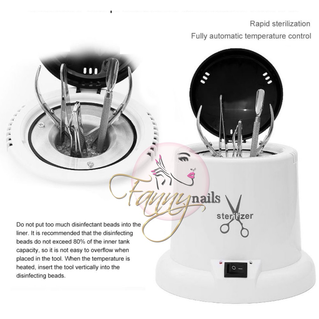 (READY) NAIL STERILIZER manicure tools alat mesin steril sterilisasi Produk Good Quality