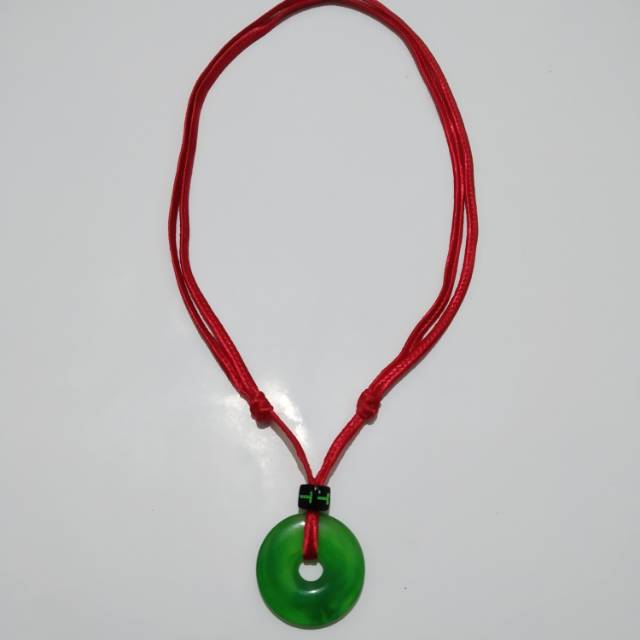 Kalung giok koin atau Gelang giok cina kalung pendant kalung liontin kalung pria Wanita Gelang Giok 