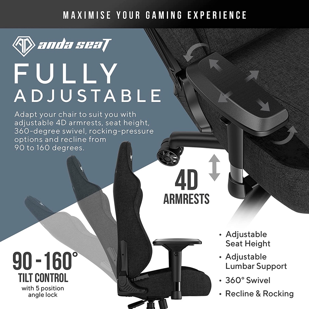 AndaSeat T-Compact Gaming Chair / Kursi Gaming