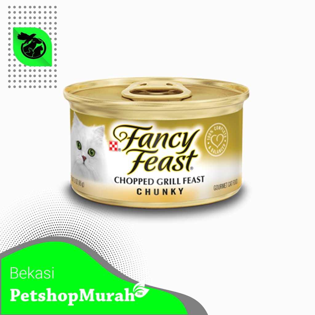 Makanan Kucing Fancy Feast  85gr Makanan Basah FancyFeast Kaleng Murah 85 gr