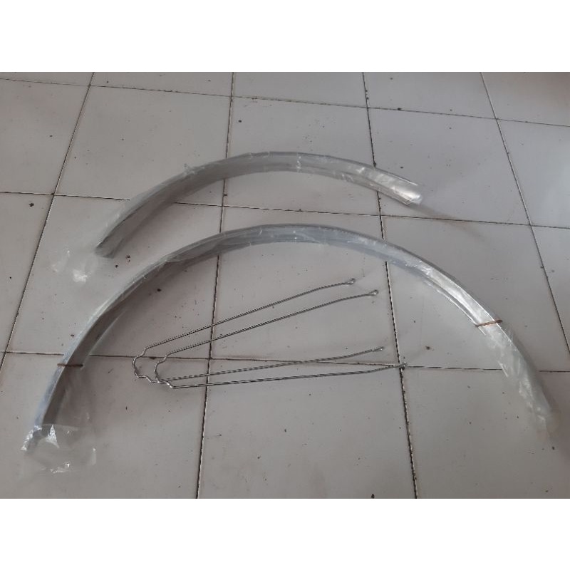 Spakbor Slebor Sayap Sepeda Federal Jadul Chrome