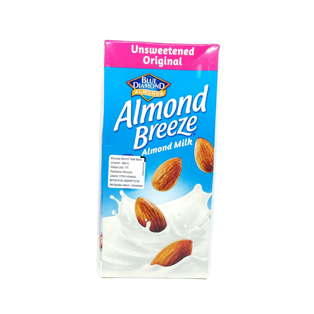 

blue diamond almond breeze original unsweetened 946ml | minuman | drink | susu