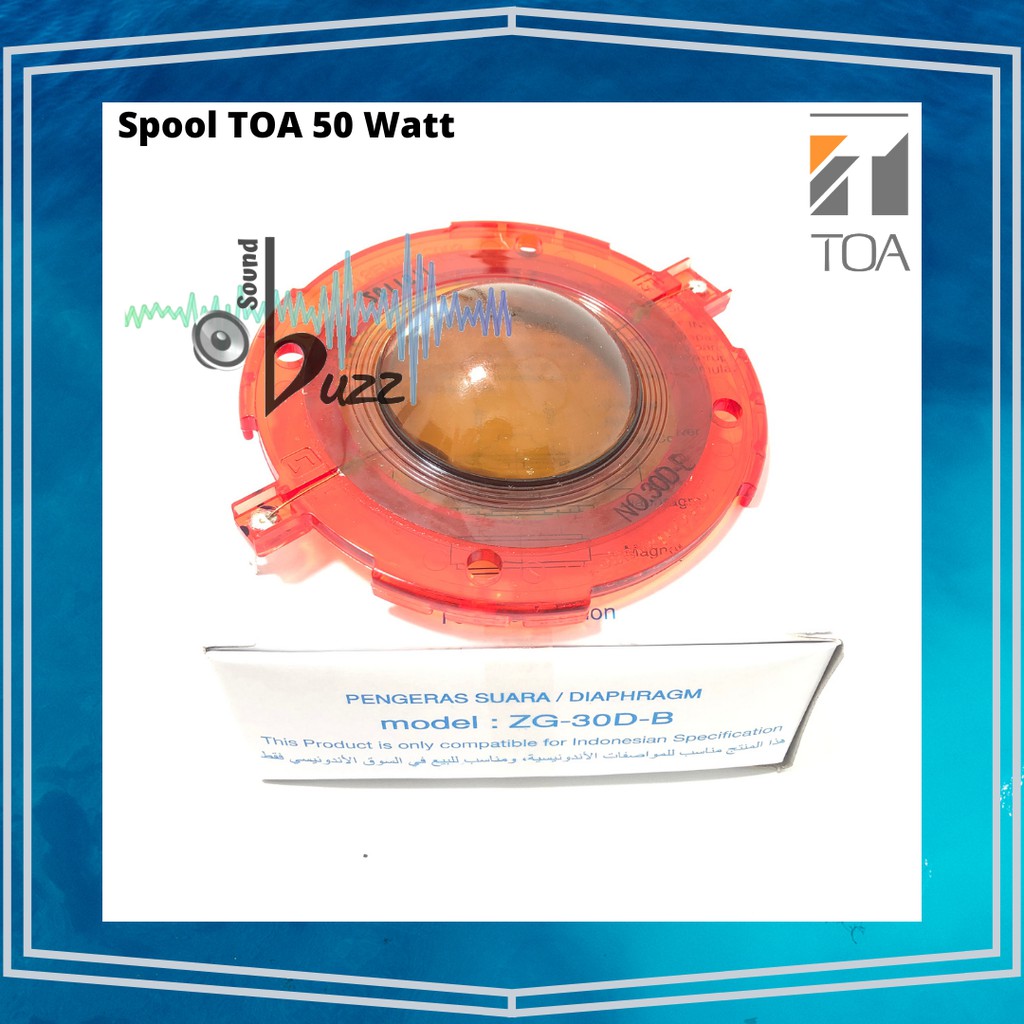 Spool / Spul Toa ZG 30D B ORIGINAL TOA - 50 Watt
