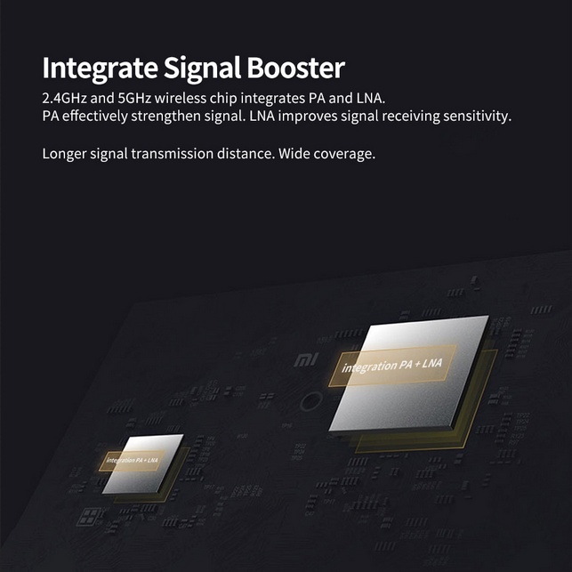 Mi Router 4A Gigabite AC1200 IEEE 802.11AC 4 Antena