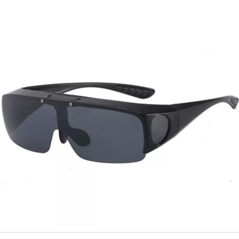 Kacamata Polarized UV400 Flip Kaca Mata Sunglasses Sport Pria Wanita