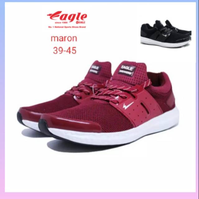  Sepatu  eagle  brokly slip on sepatu  ranning 39 45 Shopee 