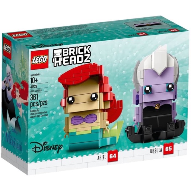 LEGO 41623 BRICKHEADZ Ariel & Ursula