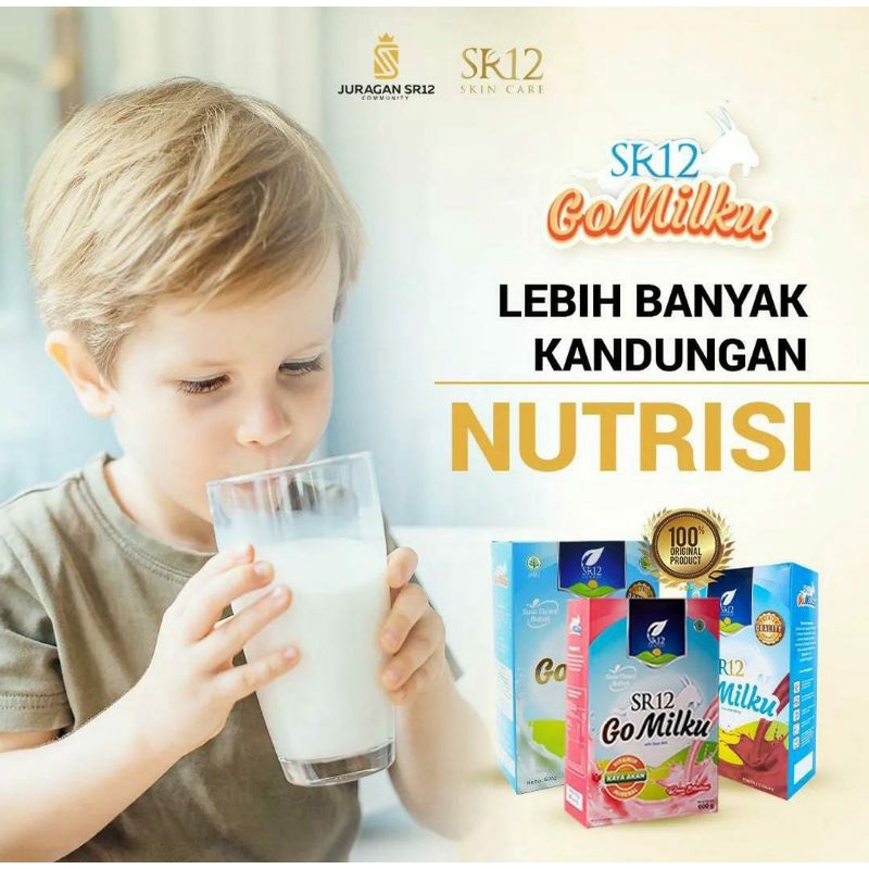 

GOMILKU SR12 /SUSU KAMBING ETAWA BUBUK/SUSU KESEHATAN/HALAL BPOM l