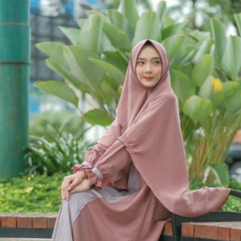 Jilbab Syari EIRENE Khimar by Shieraki Indonesia READY STOK - bisa COD
