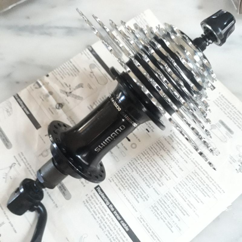 Freehub Sprocket Shimano RM30 8-10 Sp11-36T 8 Speed untuk Sepeda Vintage Roadbike Federal MTB