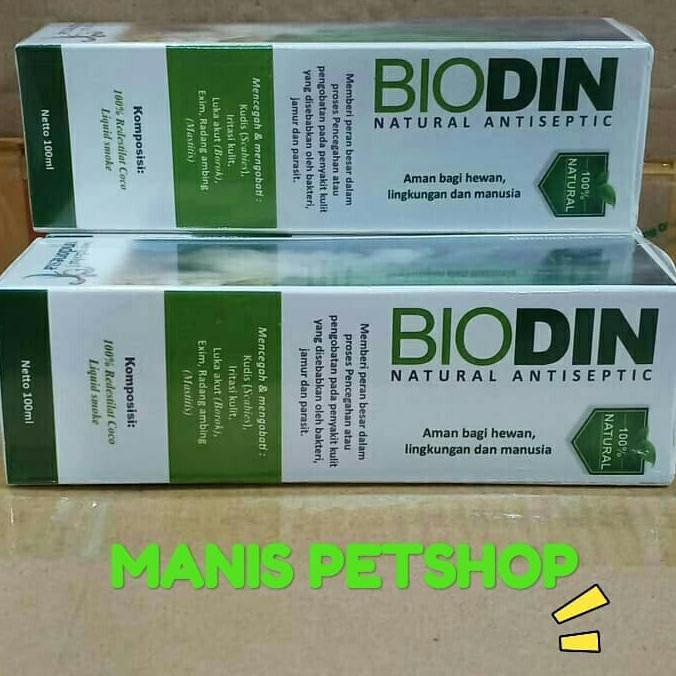 ONSALE Obat Antiseptic Biodine Spray 100 ml obat luka jamur borok demodek dsb