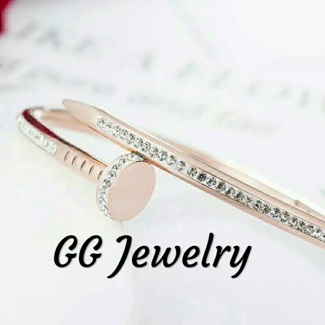 Gelang Paku Titanium Premium