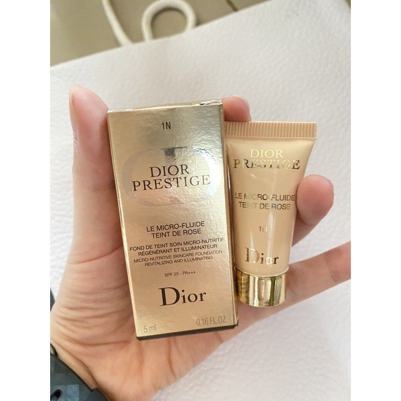 Dior Prestige la creme de teint / le micro teint de rose