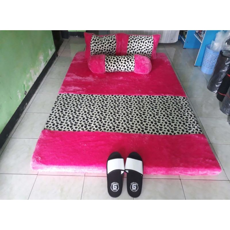 kasur bulu rasfur motif karakter UK